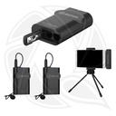BOYA BY-WM4 PRO-K4 Two-Person Digital Wireless Omni Lavalier Microphone System for Lightning iOS Devices (2.4 GHz)