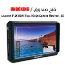 Lilliput 5" 4K HDMI Full HD On-Camera Monitor - A5