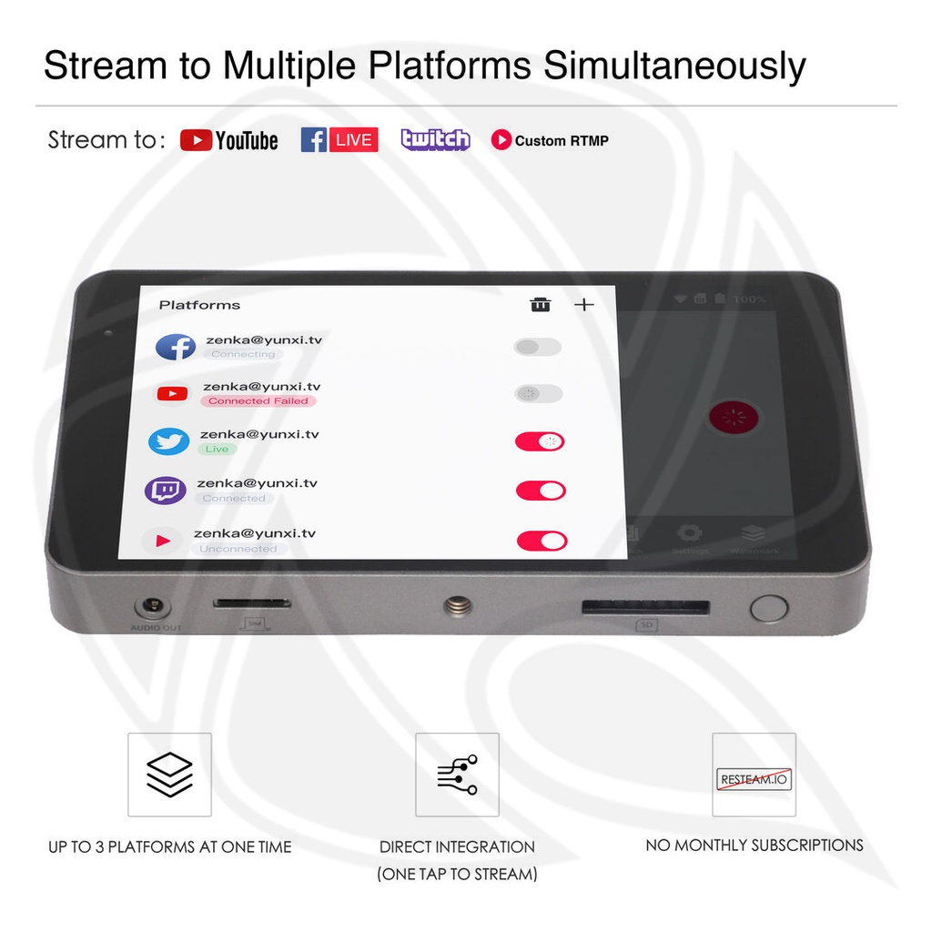 YOLOLIV - YOLOBOX portable multi -Camera Live Streaming Studio