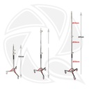 QIHE ZD120PLUS, Light Stand stainless steel