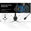 HOLLYLAND Solidcom C1-6S Full-Duplex Wireless DECT Intercom System with 6 Headsets (1.9 GHz)