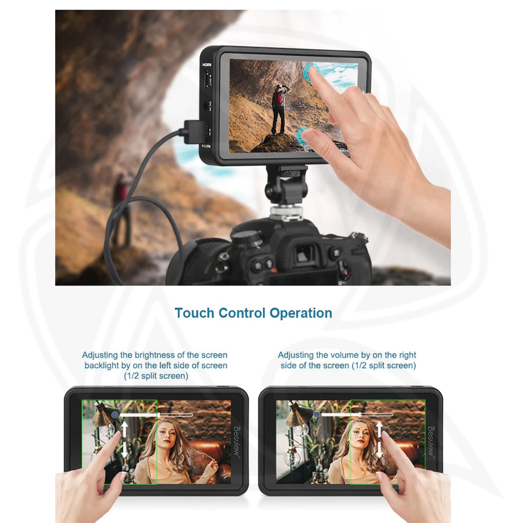 DESVIEW R5II 5.5" (14cm) On-Camera Touch Monitor