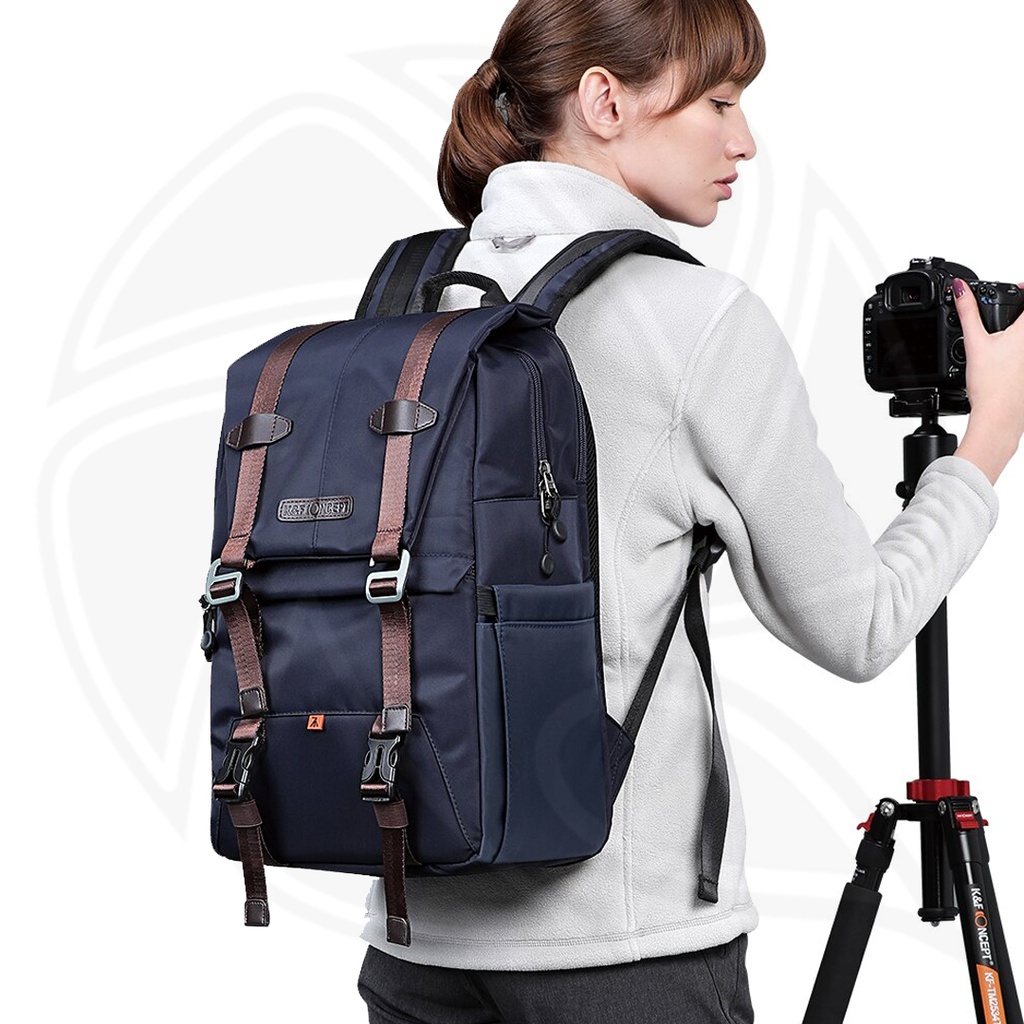 KF13.087 MULTIFUNCTIONAL DSLR CAMERA TRAVEL BACKPACK