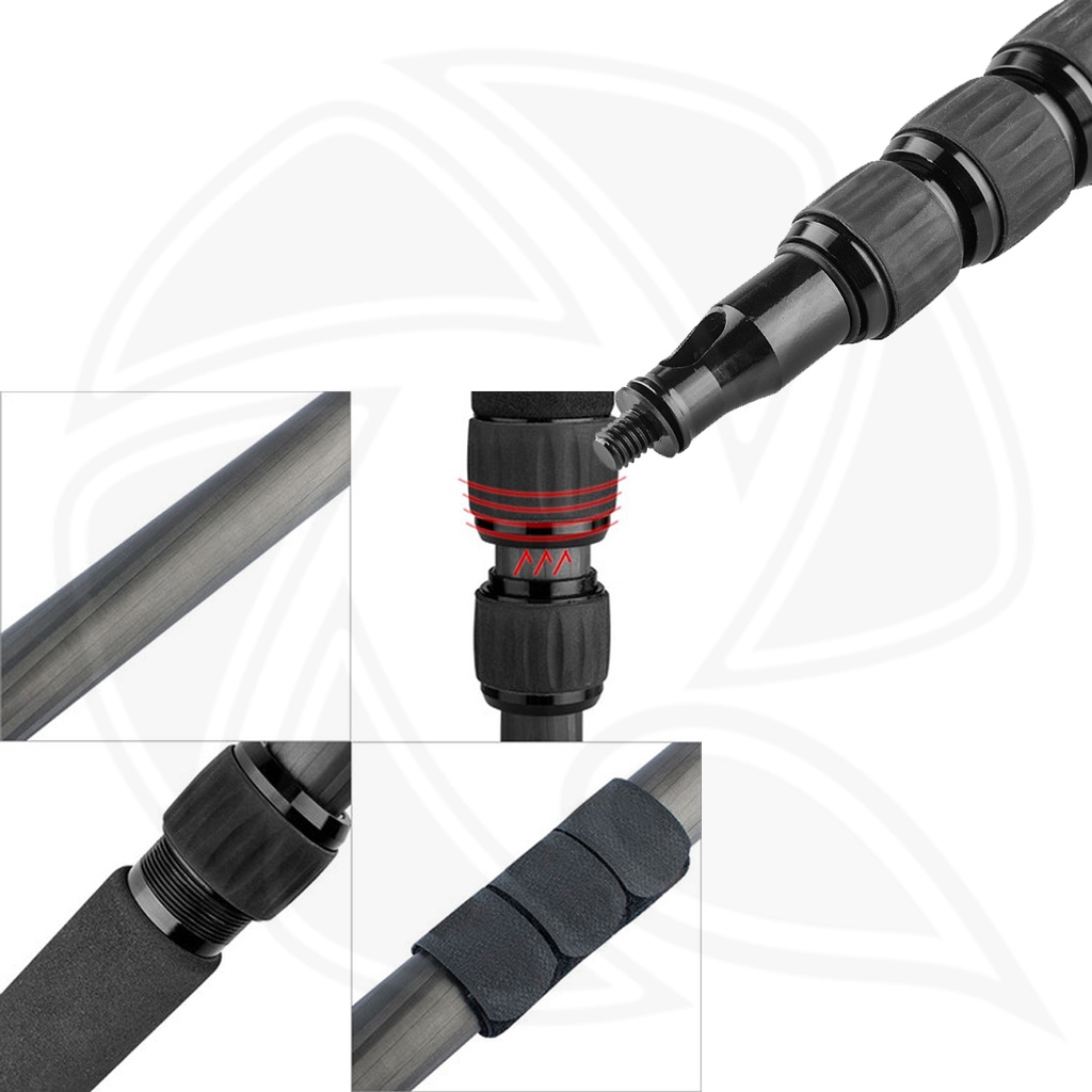 CAME-TV MS300C Carbon Fiber Microphone Boompole