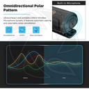 BOYA BY-WM3T2-D2 Digital True-Wireless Microphone System for iOS Mobile Devices (2.4 GHz)