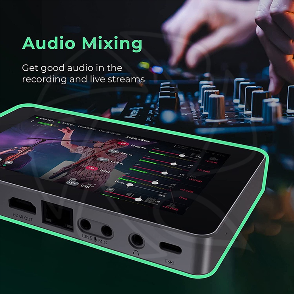 YoloLiv YoloBox Mini Ultra-Portable All-in-One Smart Live Streaming Encoder &amp; Monitor