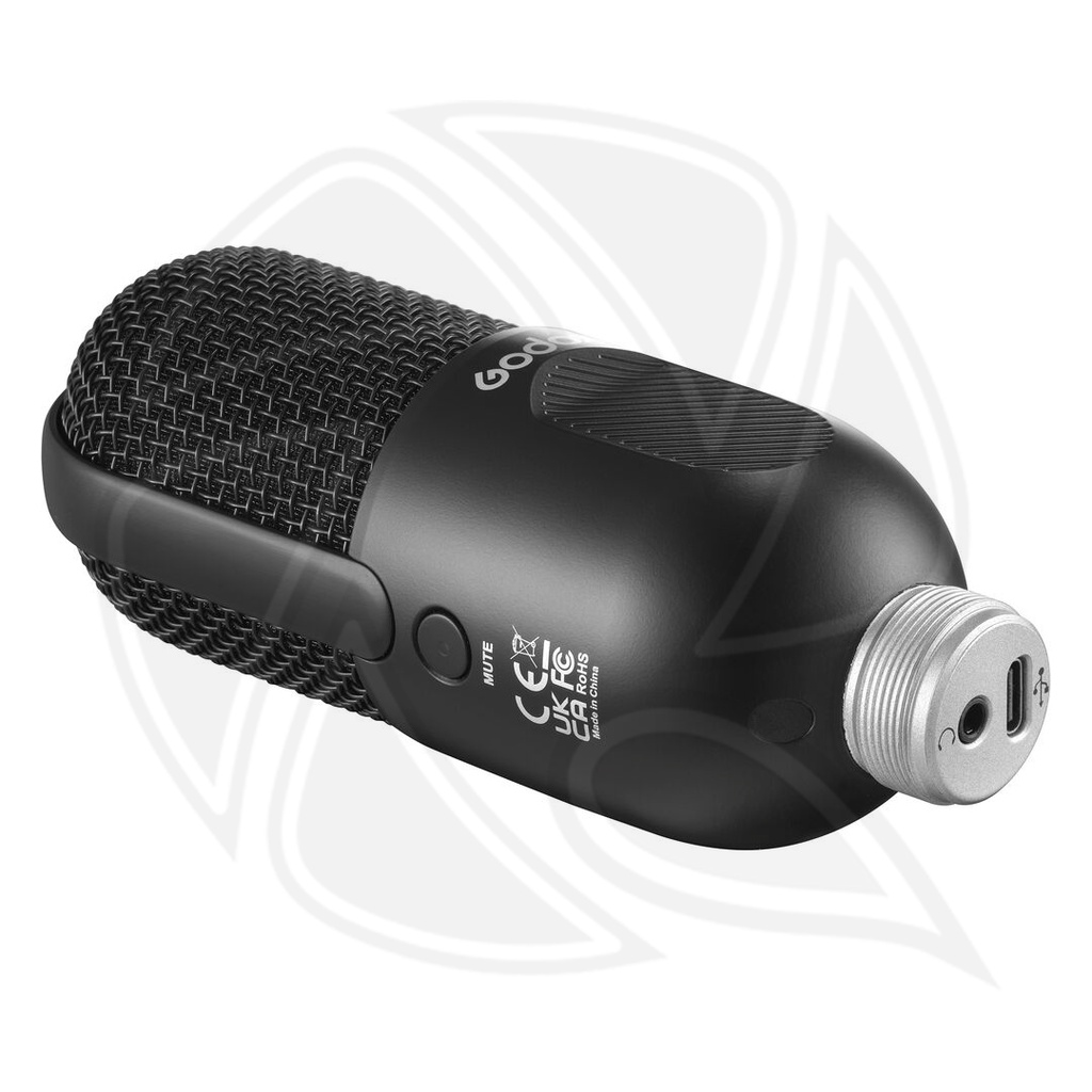 Godox UMic10 Cardioid Condenser USB Microphone with Shockmount and Pop Filter