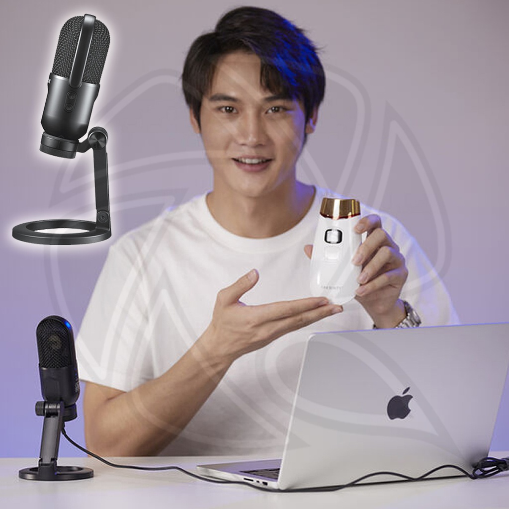 Godox UMic12 Cardioid Condenser USB Microphone with Desktop Stand