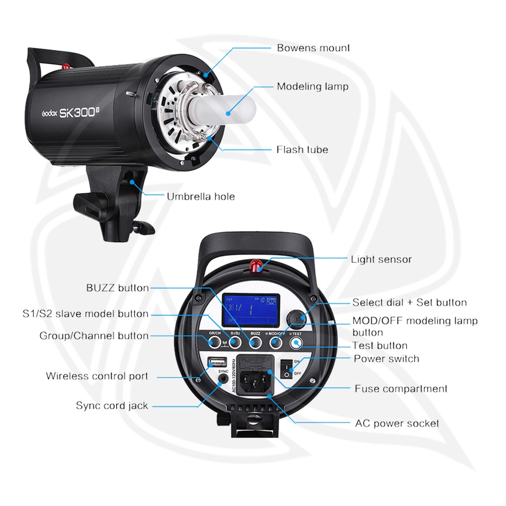 GODOX SK300II-Q  2KIT