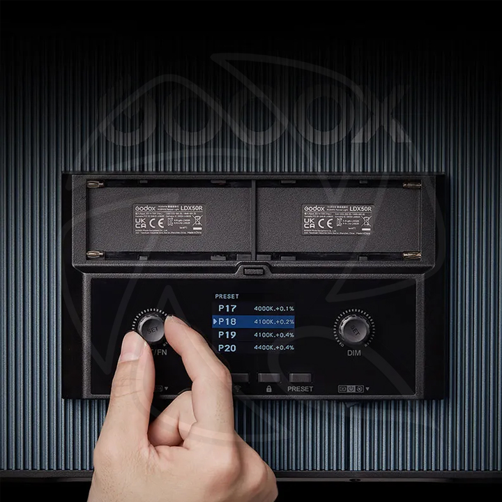 GODOX LDX50Bi Bi-Color LED Light Panel