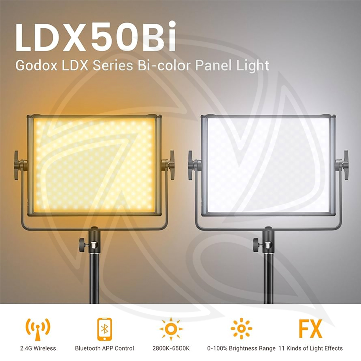 GODOX LDX50Bi Bi-Color LED Light Panel