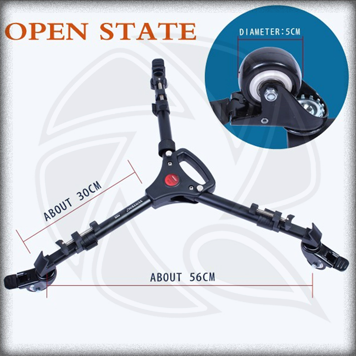 YUNTENG   900- TRIPOD DOLLY YT-900