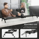 NEEWER 120CM CARBON FIBER MOTORIZED CAMERA SLIDER WITH APP CONTROL &amp;REMOT (10101208)