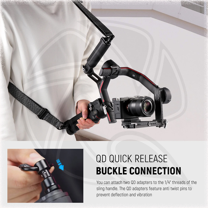 NEEWER GA016 SHOULDER STRAP FOR DJI SLING HANDLE RS4/RS4 PRO/RS3/RS3PRO/RS2 (1013801)