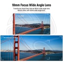 NEEWER HD WIDE &amp; MACRO CONVERSION LENS 0.75X SONY ZV1(BLACK) (10100457)