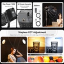 Ulanzi VL120BI 120W Bi-color V-Mount Video Light