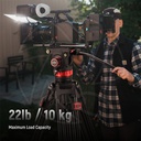 NEEWER PROFESSIONAL VIDEO TRIPOD WITH FLUID HEAD  (10101933)