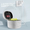 TELESIN Allin box 3-slot charger box for GoPro Hero 12/11/10/9 battery-GP-BTR-904-GY