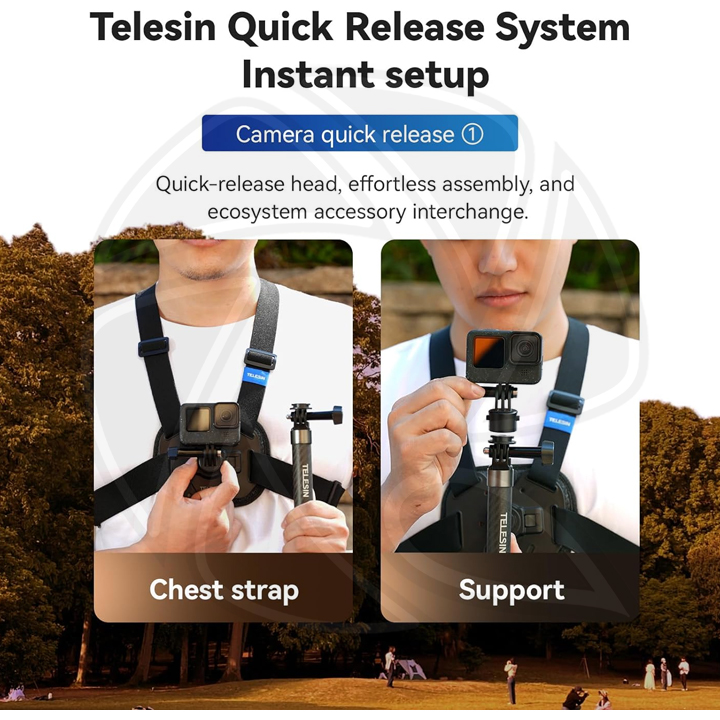 TELESIN quick release Vest Chest Strap/S2-CGP-01