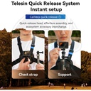 TELESIN quick release Vest Chest Strap/S2-CGP-01