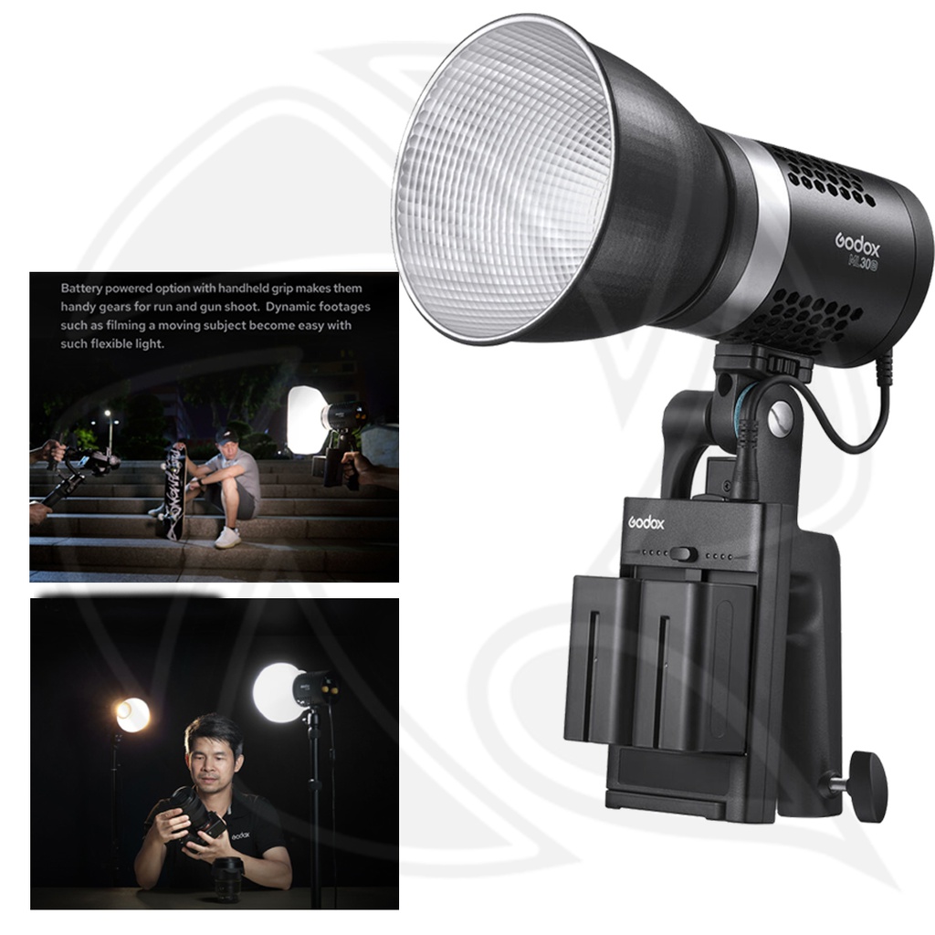 GODOX ML30Bi Dainty Bi-Color LED Light 2Kit