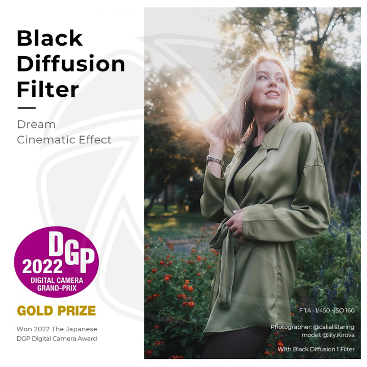 KF01.1669 82mm Nano-X Series Filter Black Diffusion 1 MRC