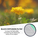KF01.1669 82mm Nano-X Series Filter Black Diffusion 1 MRC