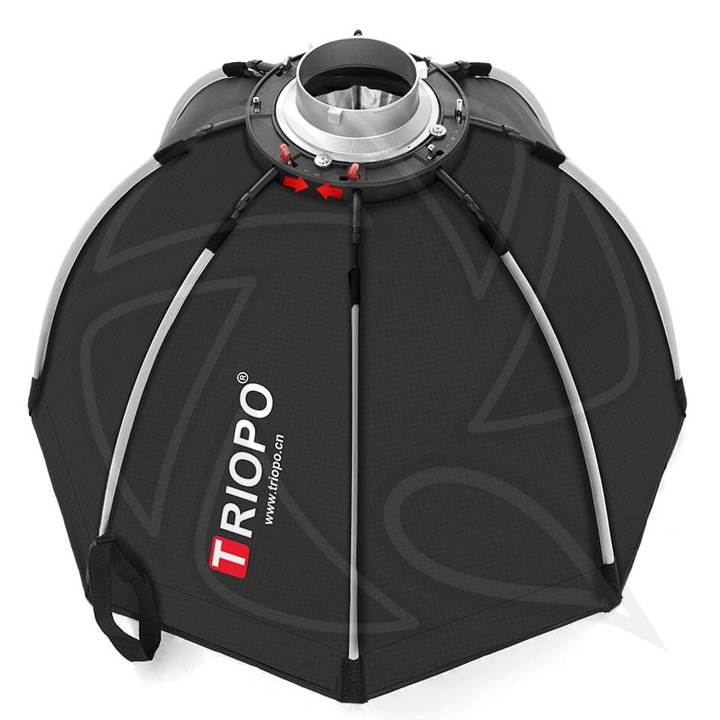 QPS-SL200IIIBI Bi-Color LED Video Light with 90cm SoftBox &amp; Light Stand 2Kit