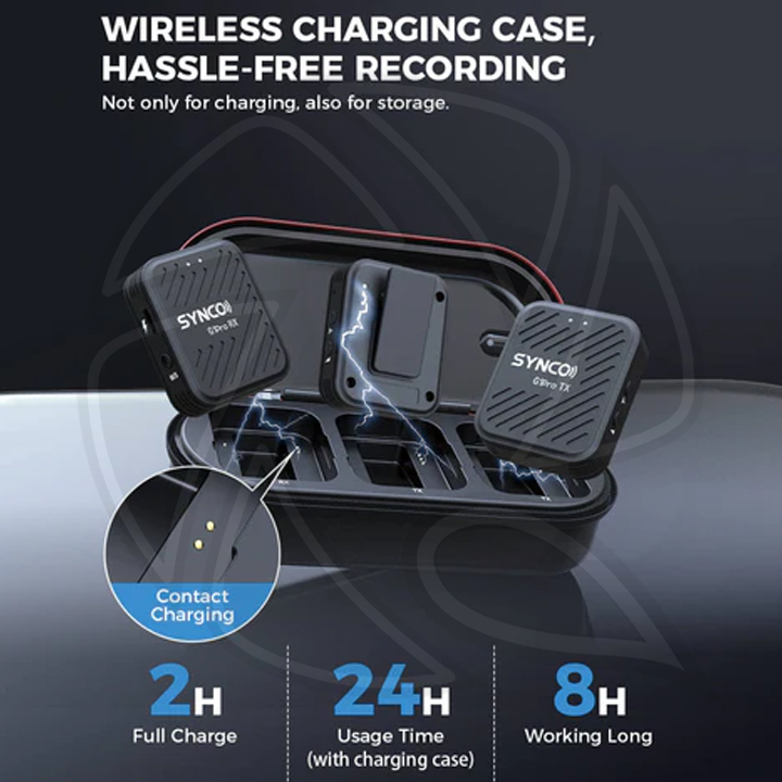 SYNCO WAir-G1(A2)Pro Quality Dual Wireless Microphone Dual Transmitter