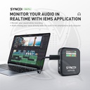 SYNCO WAir-G2(A2)Pro Quality Dual Wireless Microphone Dual Transmitter