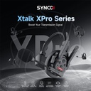 SYNCO Xtalk XPro 9/ Full Duplex Wireless Intercom Headset at 2.4GHz