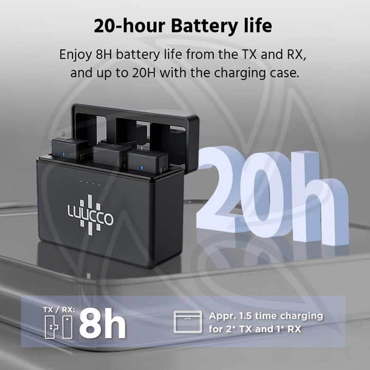 LUUCCO ProTalker S2 Dual Wireless Microphone (Neck mic. Wireless)