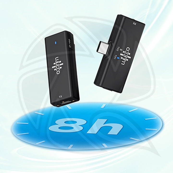 LUUCCO ProTalker S1 Single Wireless  Microphone for (Camera, Type C phone) (Neck mic. Wireless)