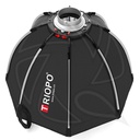 QPS-SL200IIIBI Bi-Color LED Video Light with 90cm SoftBox &amp; Light Stand 1Kit