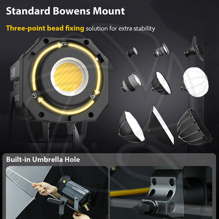 COLBOR  CL220 220W Bi-Color COB LED Video Light