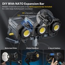 COLBOR  CL220 220W Bi-Color COB LED Video Light