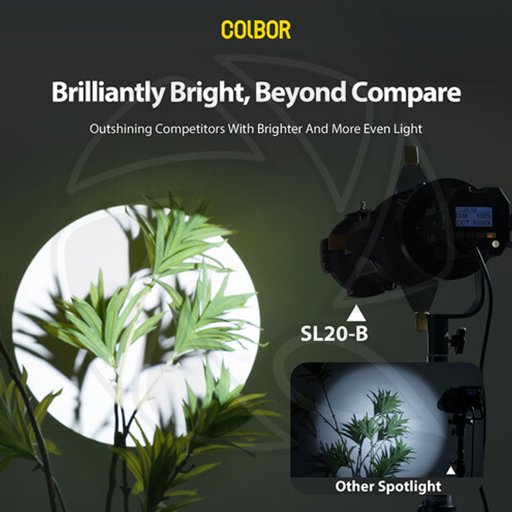 COLBOR SL20-B Spotlight Mount for CL60 &amp; CL100X Series
