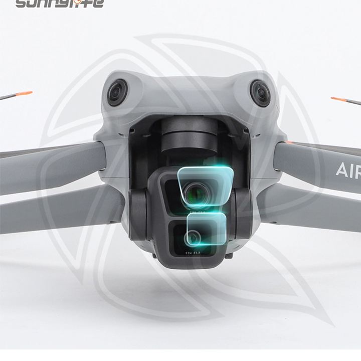 SUNNY LIFE A3-BHM662 2sets Tempered Glass Film for Air3 Camera