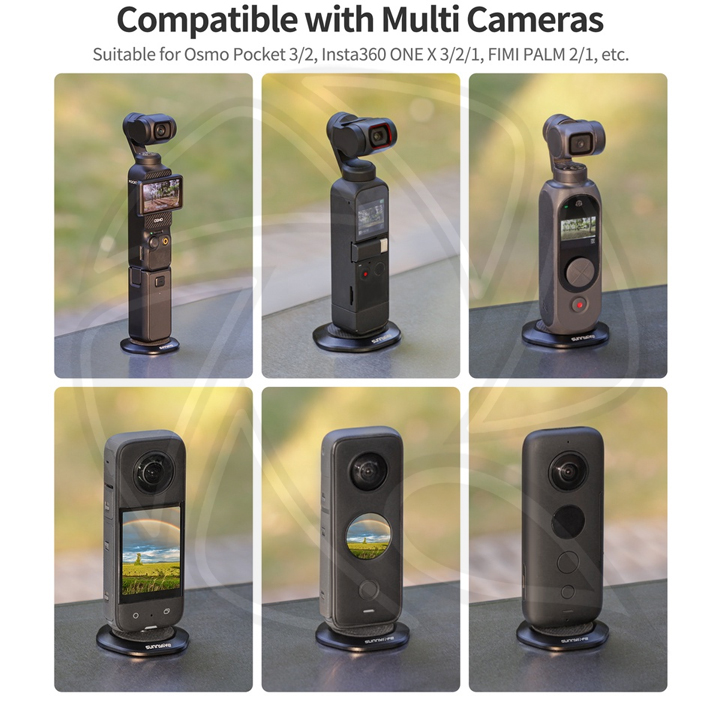 SUNNY LIFE DZ753 Universal Aluminum Alloy Magnetic Stand Base