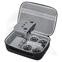 SUNNY LIFE NE-B864-D PU Leather Combo Case with mesh pocket  for DJI combo (neo combo , RC-N3,4Batteries,small accessories)