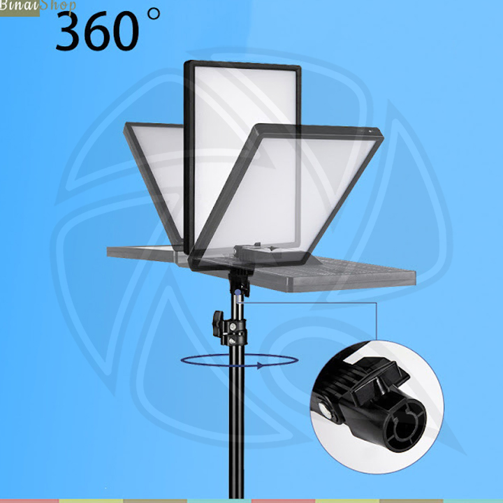 BD-P19 Bi Color Professional Shoot Live Video Led Fill Light (100w) with Remote control &amp; Light Stand