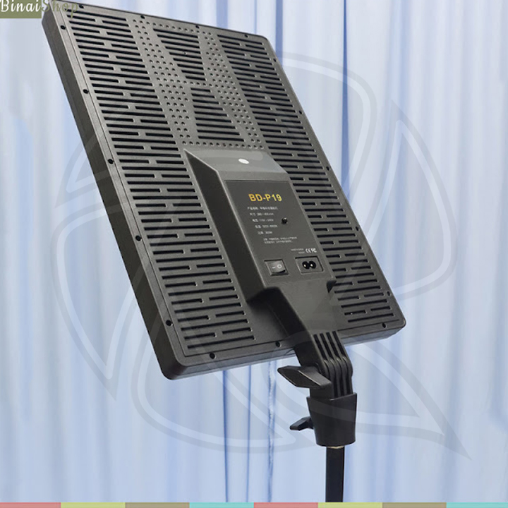 BD-P19 Bi Color Professional Shoot Live Video Led Fill Light (100w) with Remote control &amp; Light Stand