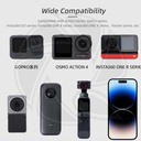 SUNNY LIFE TD672 360 Rotation Head Strap for Action camera (insta360 GO3, GO3s, Gopro , action)