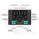 COMICA ADCaster C2 Audio Interface with Individual Control, Voice Changer, Customized Sound Pad and Bluetooth Connection