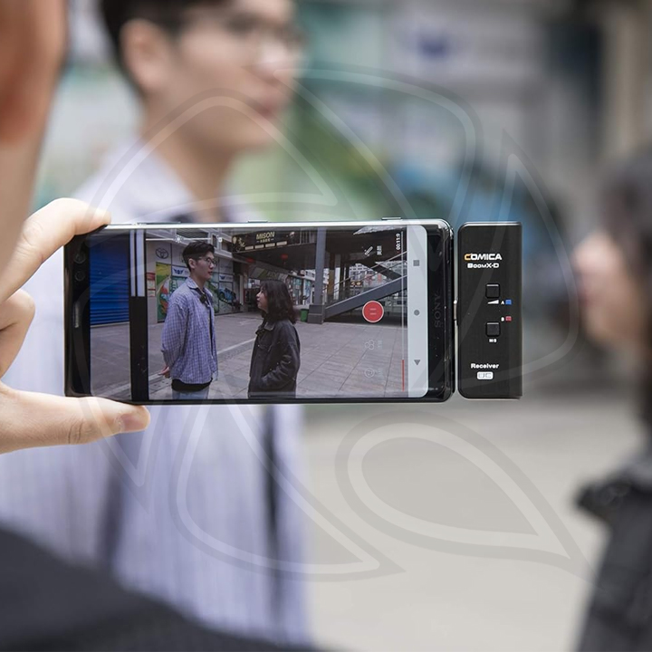 COMICA Boom X-D UC1 Wireless Lavalier Microphone System for Smartphone Type-C