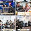 COMICA Boom X-U QUA Ultracompact 4-Person Wireless Microphone System for Mirrorless/DSLR Cameras