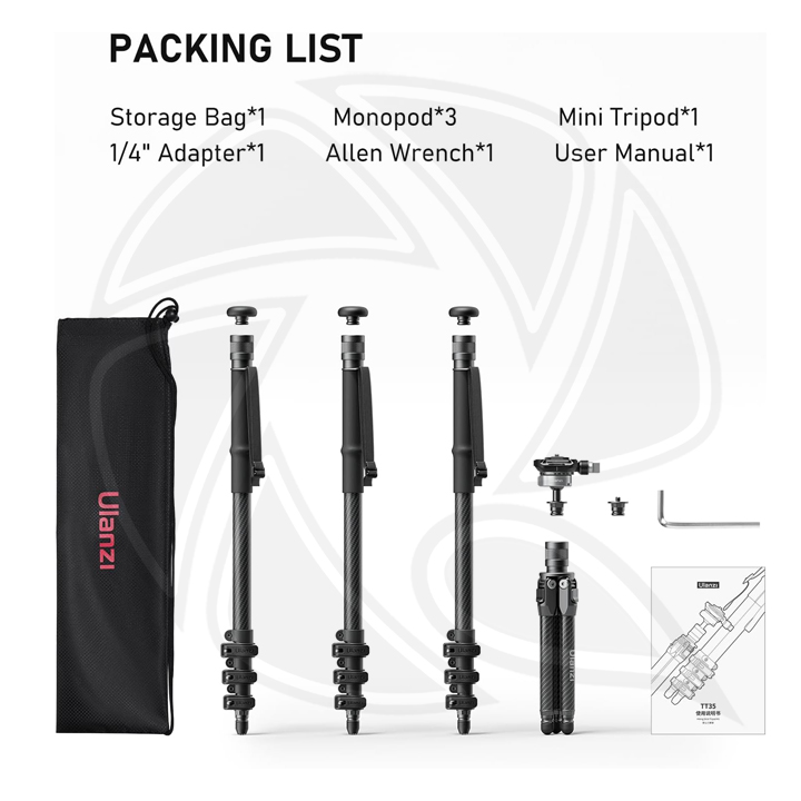 Ulanzi TT35 Hiking Stick Tripod