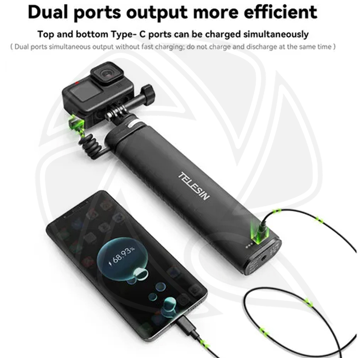 TELESIN Rechargeable Selfie Stick /TE-CSS-001