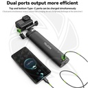 TELESIN Rechargeable Selfie Stick /TE-CSS-001