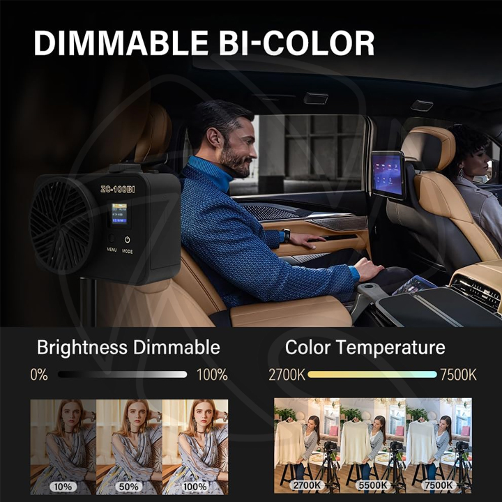 Yidoblo  ZC-60BI  COB POCKET FILL LIGHT 60W BI-COLOR